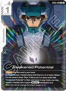 Image for Awakened Potential (GD03-118) (Steel Requiem) - Gundam Card Game