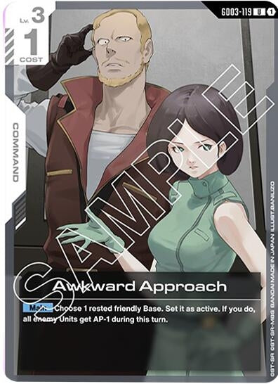 Image for Awkward Approach (GD03-119) (Steel Requiem) - Gundam Card Game