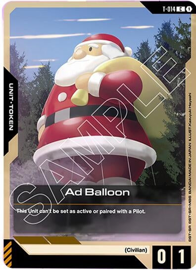 Image for Ad Balloon (T-014) (Steel Requiem) - Gundam Card Game