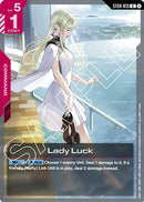 Image for Lady Luck (ST08-013) (Starter Deck 08: Flash of Radiance) - Gundam Card Game