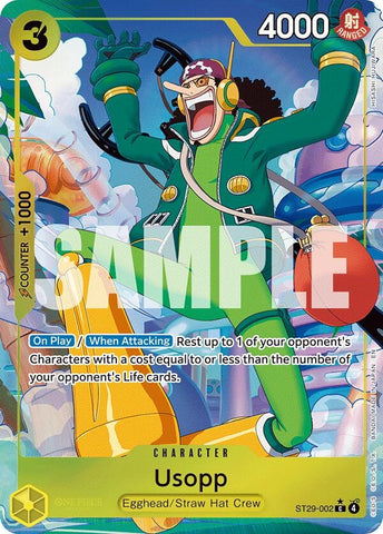 Usopp (Full Art) (ST29-002) (Starter Deck 29: Egghead)