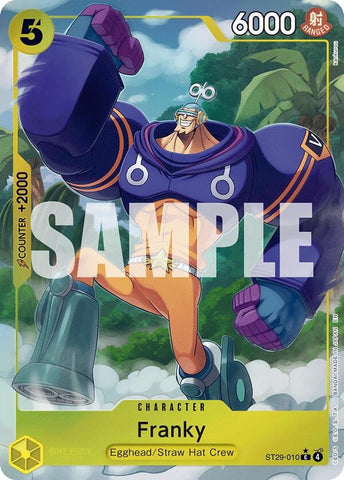 Franky (Full Art) (ST29-010) (Starter Deck 29: Egghead)