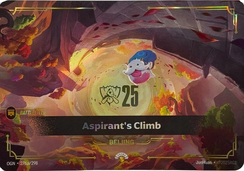 Image for Aspirant's Climb (276a/298) (Riftbound Worlds Bundle 2025) (RWB) - Riftbound: League of Legends Trading Card Game