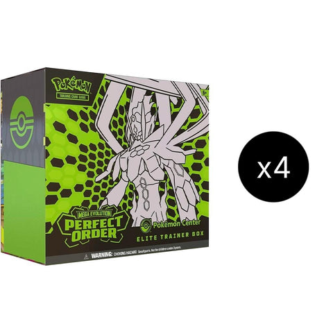 Mega Evolution: Perfect Order - Pokemon Center Elite Trainer Box Case