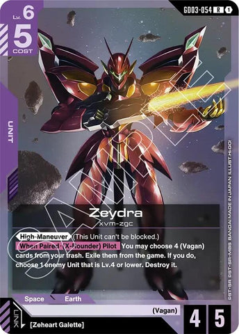 Zeydra (GD03-054) (Steel Requiem)