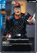 Privileged Position (GD03-102) (Steel Requiem)