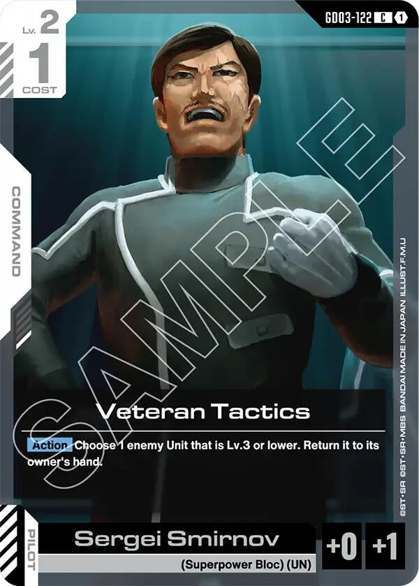 Veteran Tactics (GD03-122) (Steel Requiem)