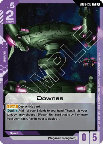Downes (GD03-130) (Steel Requiem)