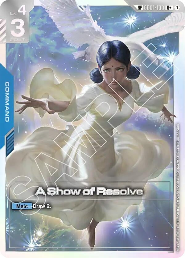 A Show of Resolve (SP) (U+) (GD01-100) (Steel Requiem)