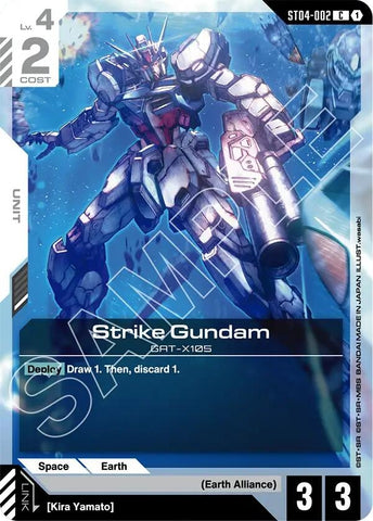 Image for Strike Gundam (ST04-002) (Starter Deck 09: Destiny Ignition) - Gundam Card Game