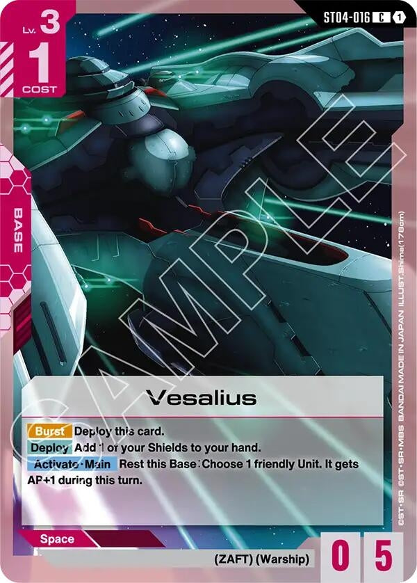 Image for Vesalius (ST04-016) (Starter Deck 09: Destiny Ignition) - Gundam Card Game