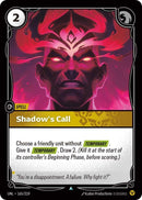 Image for Shadow's Call (165/219) (Unleashed) - Riftbound: League of Legends Trading Card Game