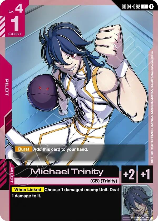 Image for Michael Trinity (GD04-092) (Phantom Aria) - Gundam Card Game