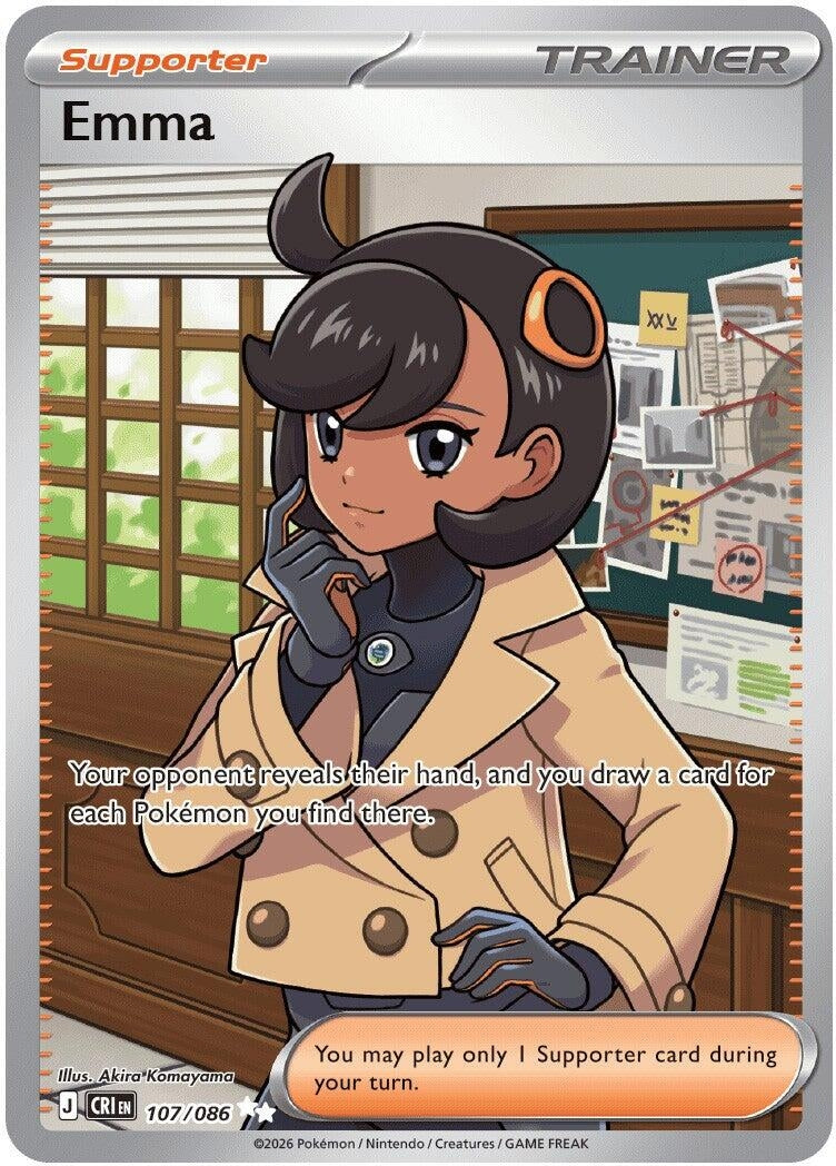Image for Emma (107/086) (ME04: Chaos Rising) - Pokemon