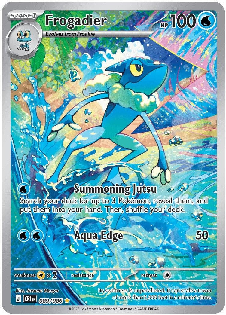 Image for Frogadier (089/086) (ME04: Chaos Rising) - Pokemon