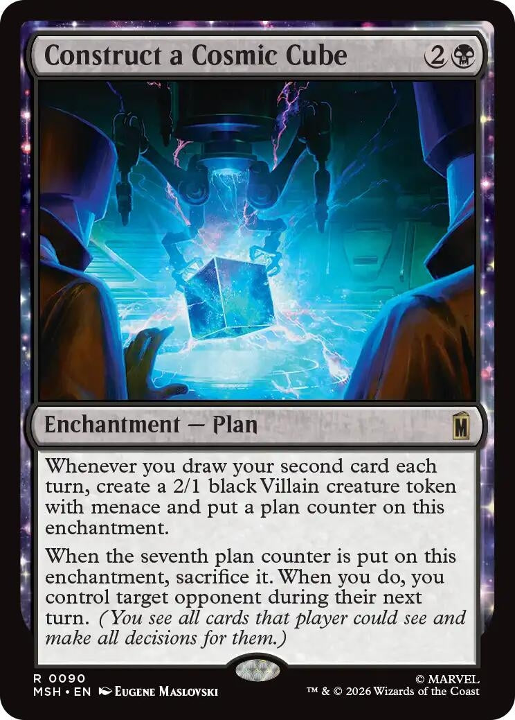 Image for Construct a Cosmic Cube (90) (Marvel Super Heroes) - Magic: The Gathering