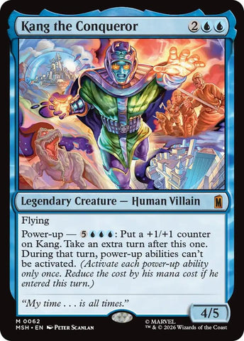 Image for Kang the Conqueror (62) (Marvel Super Heroes) - Magic: The Gathering