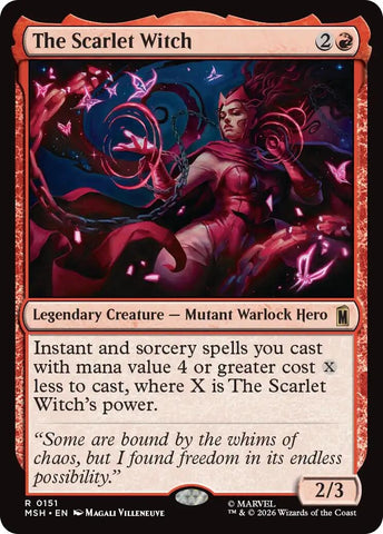 Image for The Scarlet Witch (151) (Marvel Super Heroes) - Magic: The Gathering