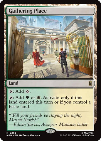 Image for Gathering Place (266) (Marvel Super Heroes) - Magic: The Gathering