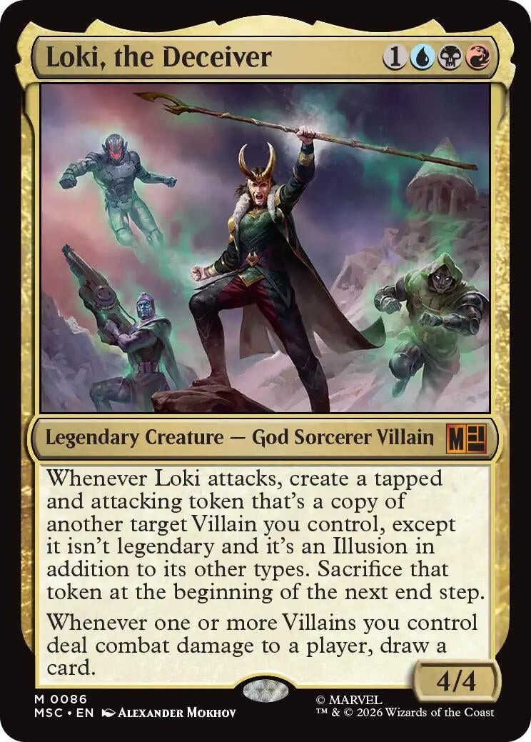 Image for Loki, the Deceiver (86) (Commander: Marvel Super Heroes) - Magic: The Gathering