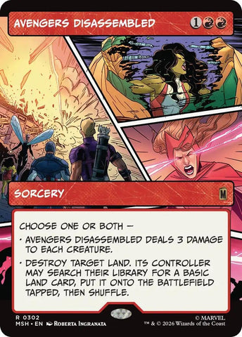 Avengers Disassembled (Borderless) (302) (Marvel Super Heroes)