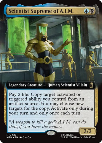 Scientist Supreme of A.I.M. (Extended Art) (423) (Marvel Super Heroes)