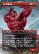 Image for Red Hulk (Borderless) (329) (Marvel Super Heroes) - Magic: The Gathering