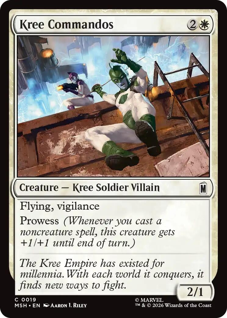 Kree Commandos (19) (Marvel Super Heroes)
