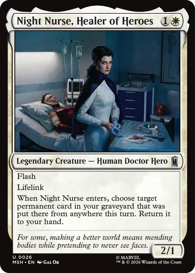 Night Nurse, Healer of Heroes (26) (Marvel Super Heroes)