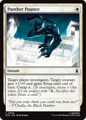 Panther Pounce (29) (Marvel Super Heroes)