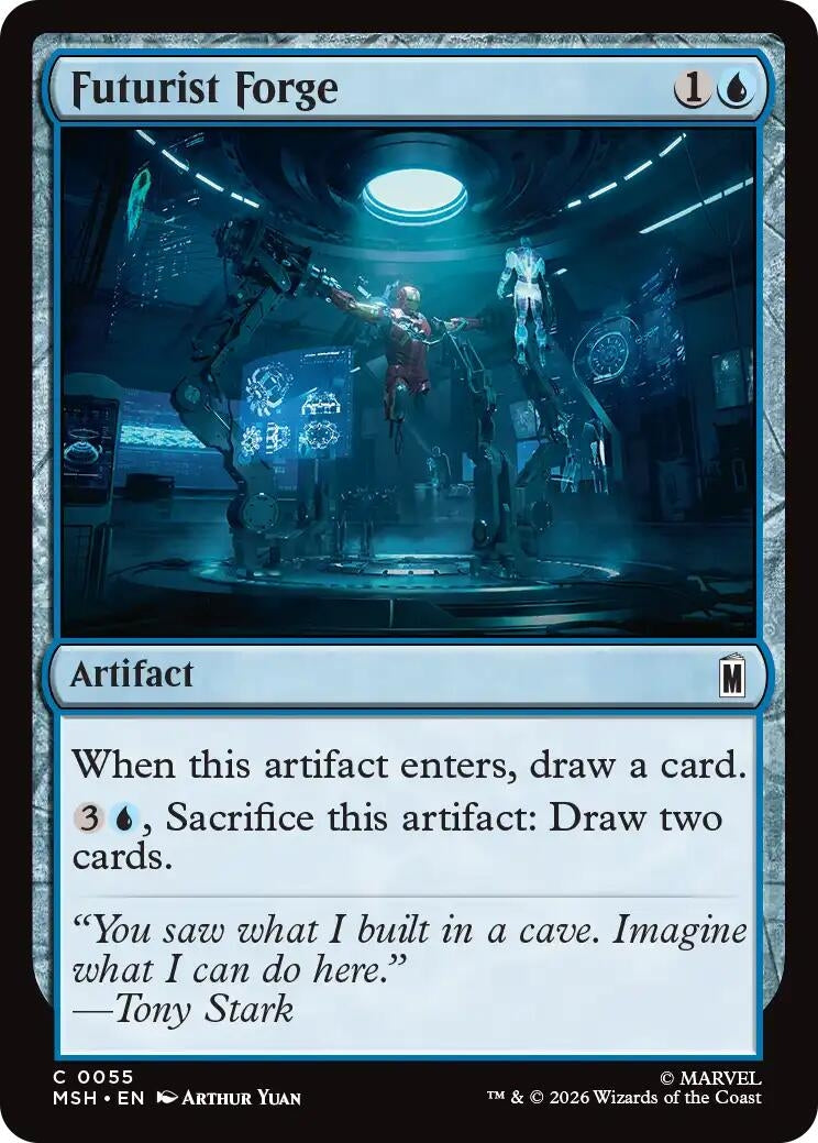 Image for Futurist Forge (55) (Marvel Super Heroes) - Magic: The Gathering