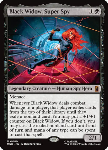 Black Widow, Super Spy (89) (Marvel Super Heroes)