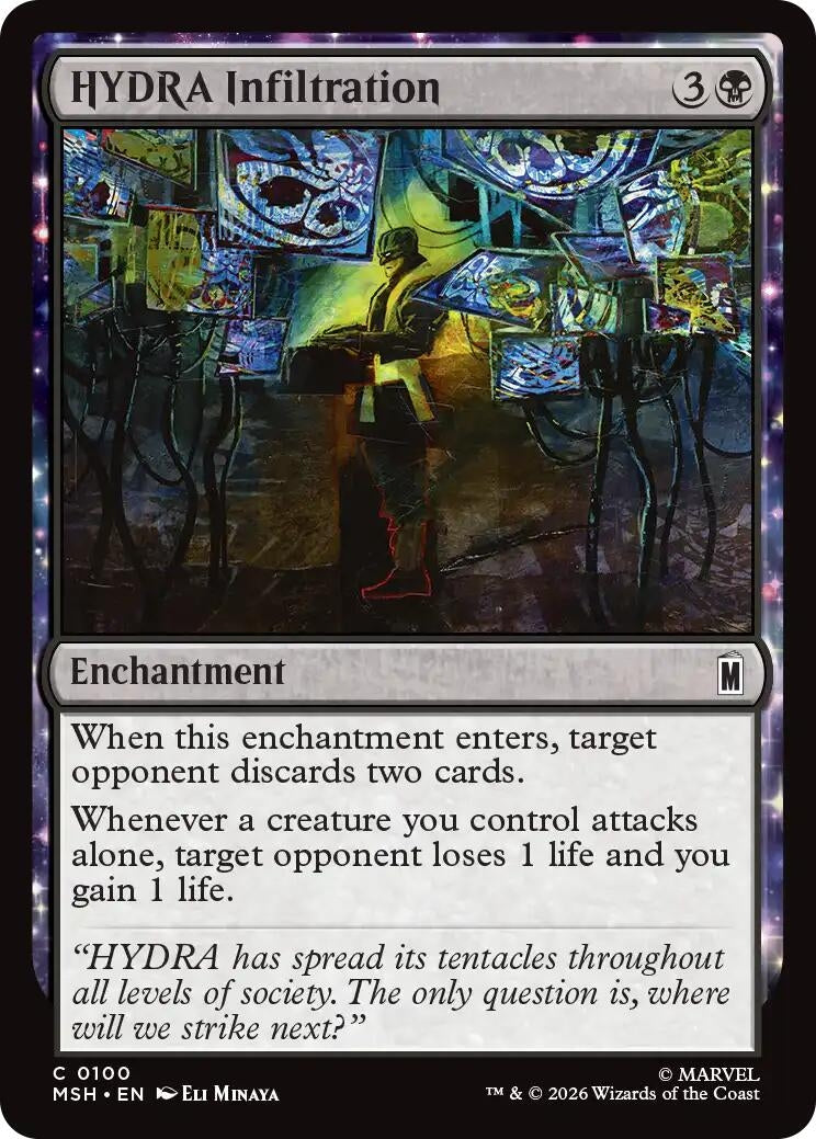 Image for HYDRA Infiltration (100) (Marvel Super Heroes) - Magic: The Gathering