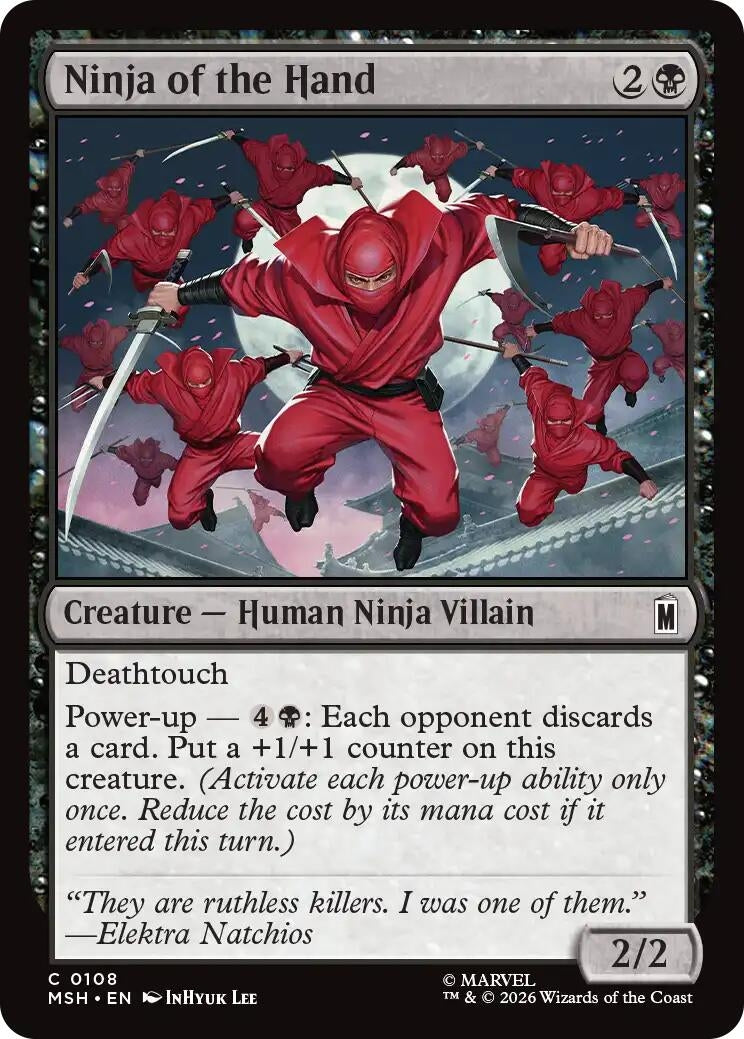 Ninja of the Hand (108) (Marvel Super Heroes)