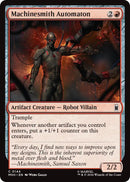 Image for Machinesmith Automaton (144) (Marvel Super Heroes) - Magic: The Gathering