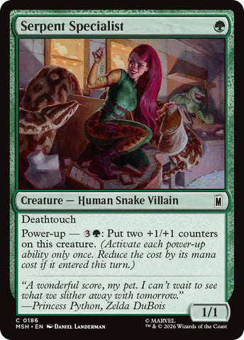 Serpent Specialist (186) (Marvel Super Heroes)