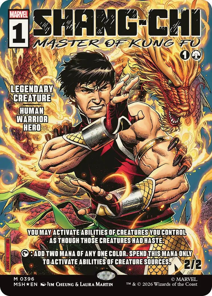 Shang-Chi, Master of Kung Fu (Borderless) (0396) (396) (Marvel Super Heroes)