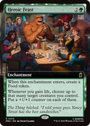 Image for Heroic Feast (Extended Art) (414) (Marvel Super Heroes) - Magic: The Gathering