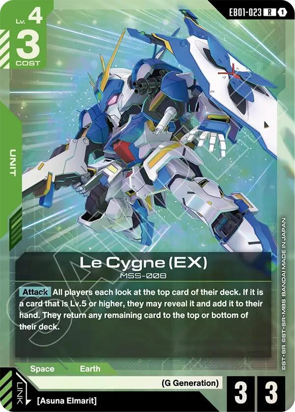 Image for Le Cygne (EX) (EB01-023) (Eternal Nexus) - Gundam Card Game