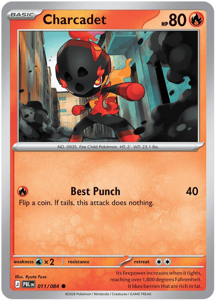 Image for Charcadet (011/084) (ME05: Pitch Black) (ME05) - Pokemon
