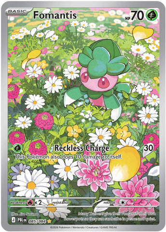 Image for Fomantis (085/084) (ME05: Pitch Black) (ME05) - Pokemon
