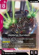 Image for Destroy Gundam (GD05-037) (Freedom Ascension) (GD05) - Gundam Card Game