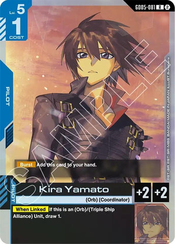 Image for Kira Yamato (GD05-081) (Freedom Ascension) (GD05) - Gundam Card Game