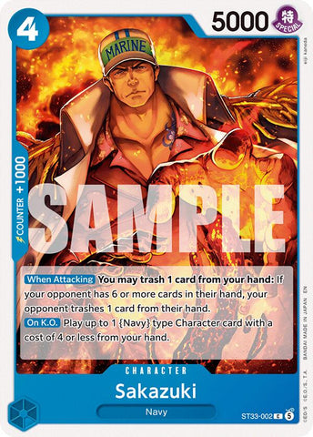 Sakazuki [Starter Deck: BLUE Kuzan]