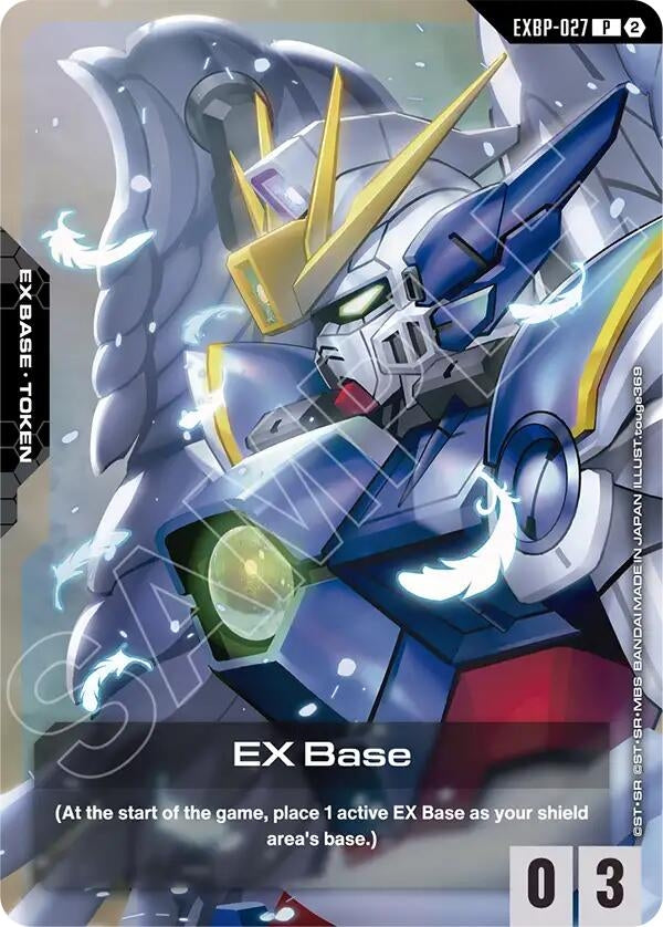 EX Base (EXBP-027) (GD05 Freedom Ascension Deck Build Box) (EXBP-027) (Promotional EX Base Tokens)