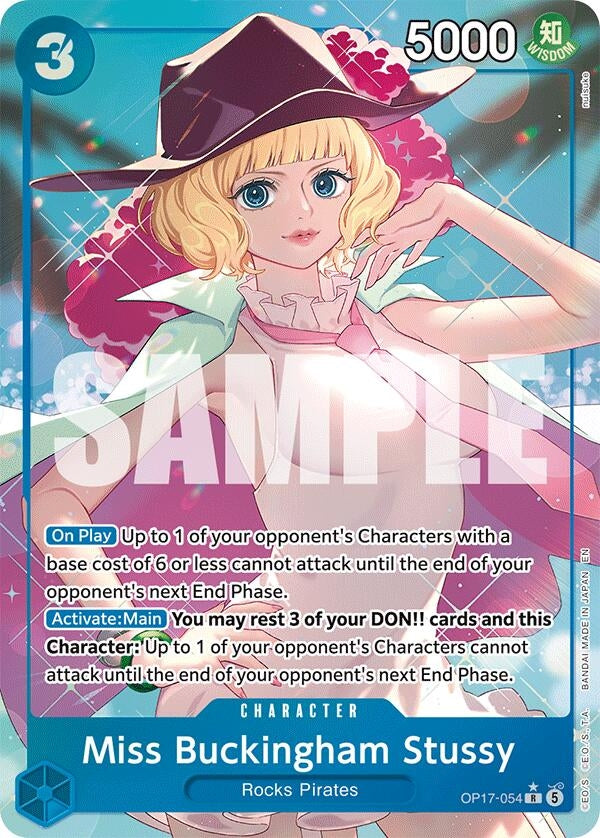 Miss Buckingham Stussy (Alternate Art) (OP17-054) (The World's Strongest Warriors)