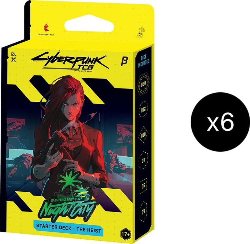 Image for Starter Deck Display: The Heist - Beta - Cyberpunk TCG
