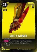 Image for Safety Override (069) (Welcome to Night City - Retail) - Cyberpunk TCG