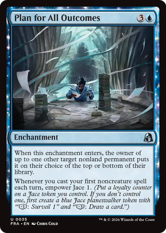 Image for Plan for All Outcomes (35) (Reality Fracture) (FRA) - Magic: The Gathering