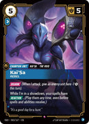 Image for Kai'Sa, Rebel (063/167) (Radiance) (RAD) - Riftbound: League of Legends Trading Card Game